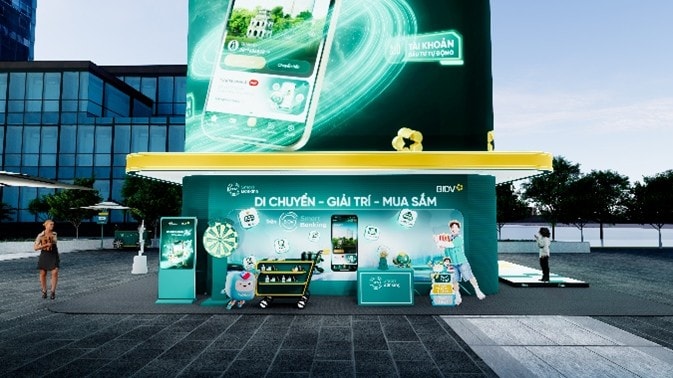 BIDV lần đầu mang sự kiện âm nhạc - công nghệ tới phố đi bộ Nguyễn Huệ, ra mắt SmartBanking ra mắt phiên bản X