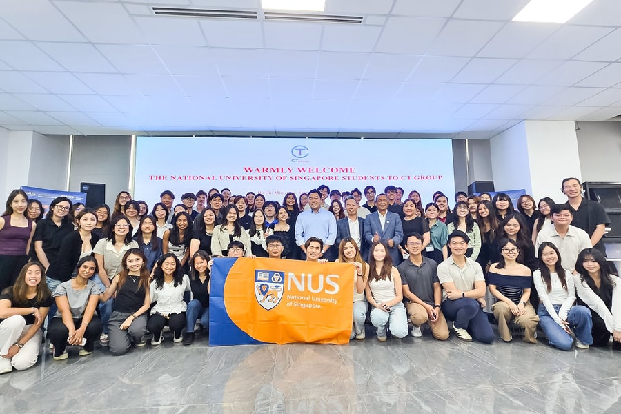 CT Group bắt tay cùng Đại học Quốc gia Singapore - NUS