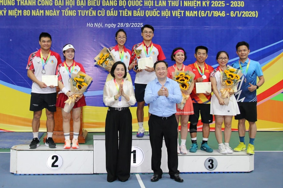 Bế mạc Giải thể thao Quốc hội mở rộng năm 2025