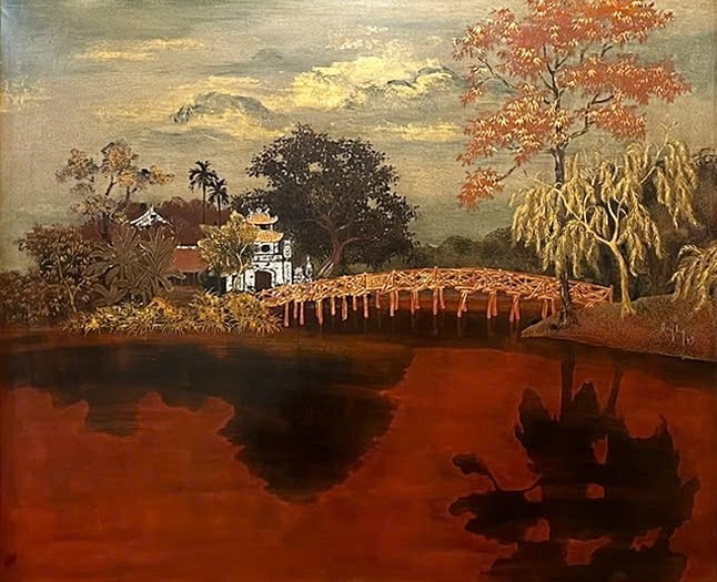 Chiêm ngưỡng những tác phẩm mỹ thuật tiêu biểu qua triển lãm “Cuộc sống tươi đẹp”