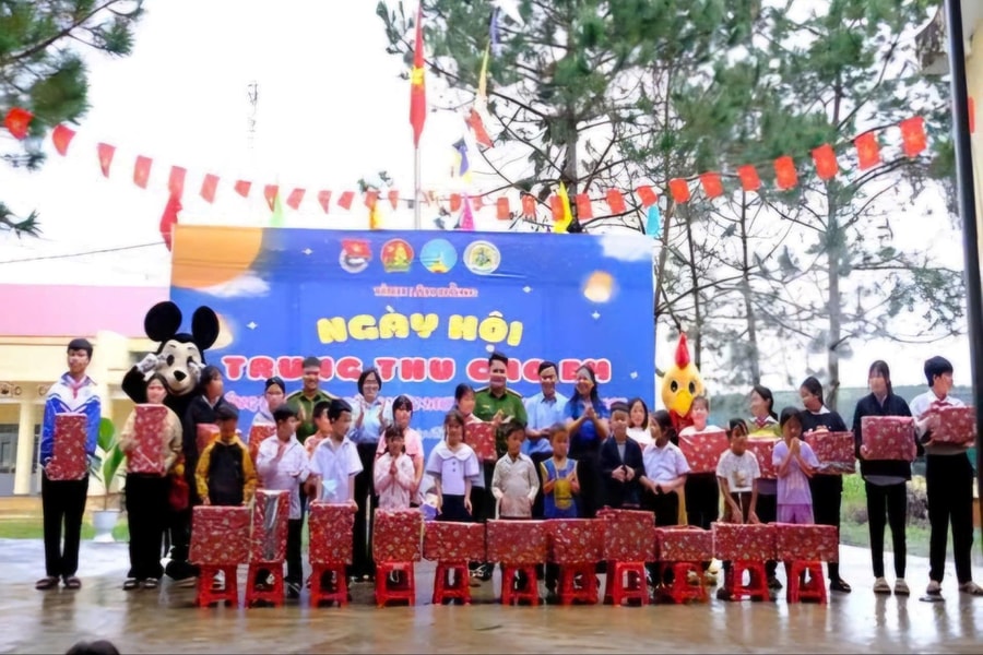 Lâm Đồng: Lan tỏa yêu thương từ chương trình “Trung thu cho em”