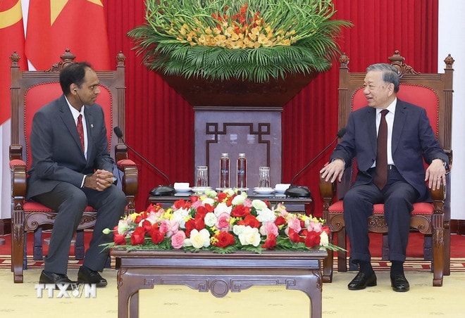 Tổng Bí thư Tô Lâm tiếp Chủ tịch Tập đoàn Marvell toàn cầu