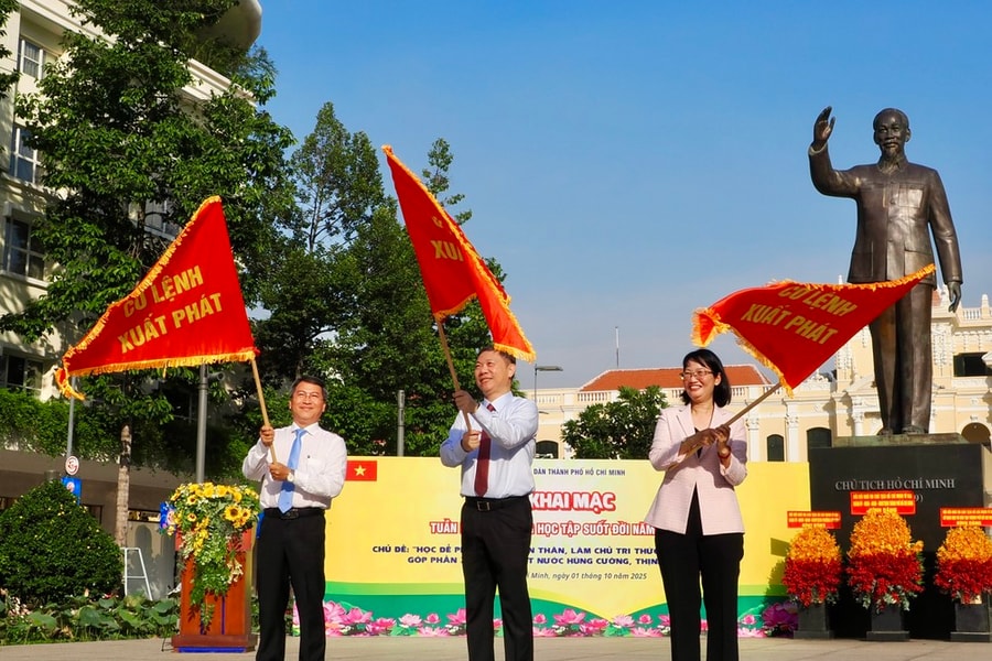 TP. Hồ Chí Minh khai mạc "Tuần lễ hưởng ứng học tập suốt đời năm 2025"