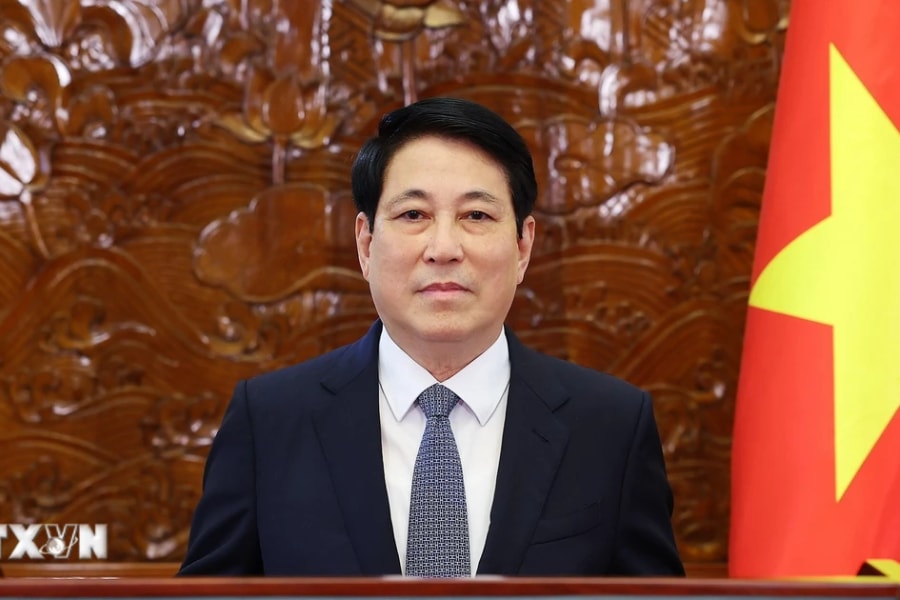 Chủ tịch nước Lương Cường làm việc với Văn phòng Chủ tịch nước về những nhiệm vụ trọng tâm