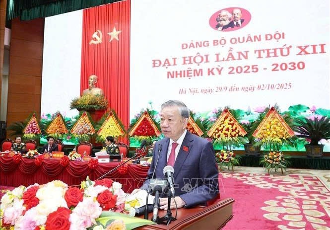 Đại hội Đảng bộ Quân đội lần thứ XII thành công rất tốt đẹp