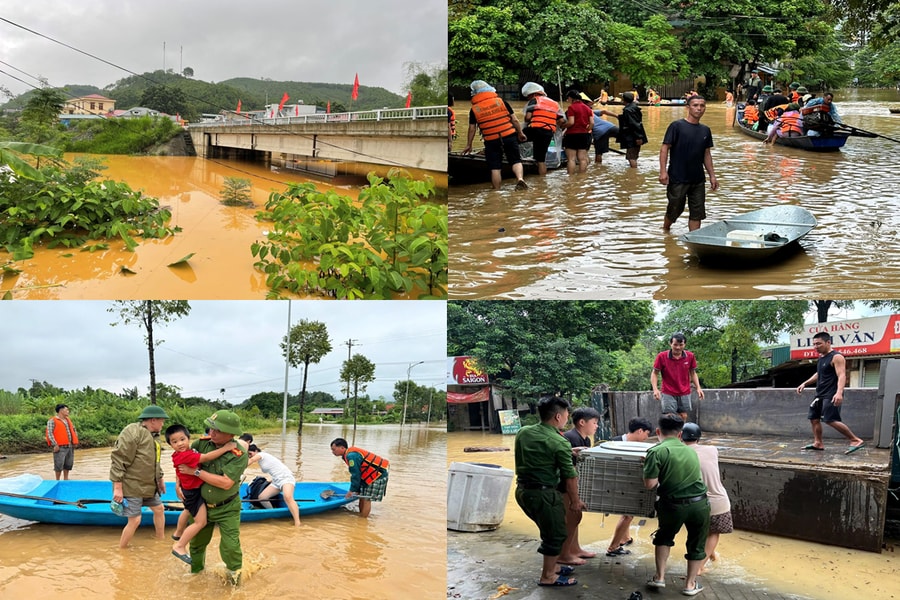 Bộ Chính trị chỉ đạo khắc phục hậu quả do Bão số 10 gây ra, tập trung cứu trợ Nhân dân những vùng còn bị cô lập