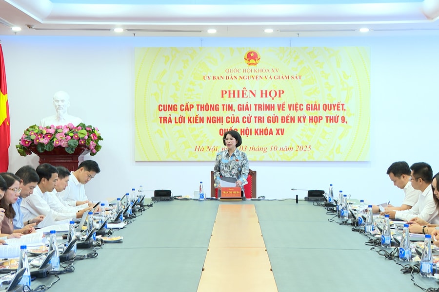 94% kiến nghị cử tri đã được giải quyết: Khẳng định tinh thần trách nhiệm của bộ, ngành