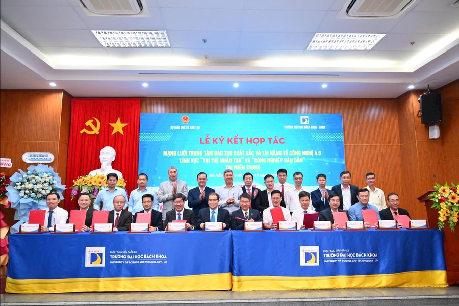 Ra mắt mạng lưới đào tạo xuất sắc về AI và bán dẫn miền Trung