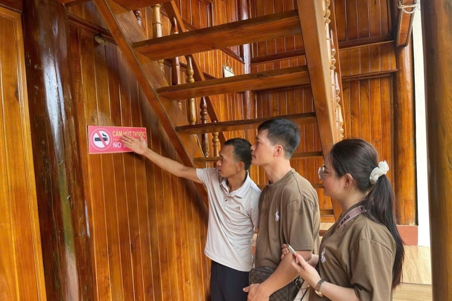 Hiệu quả từ mô hình "du lịch không khói thuốc"