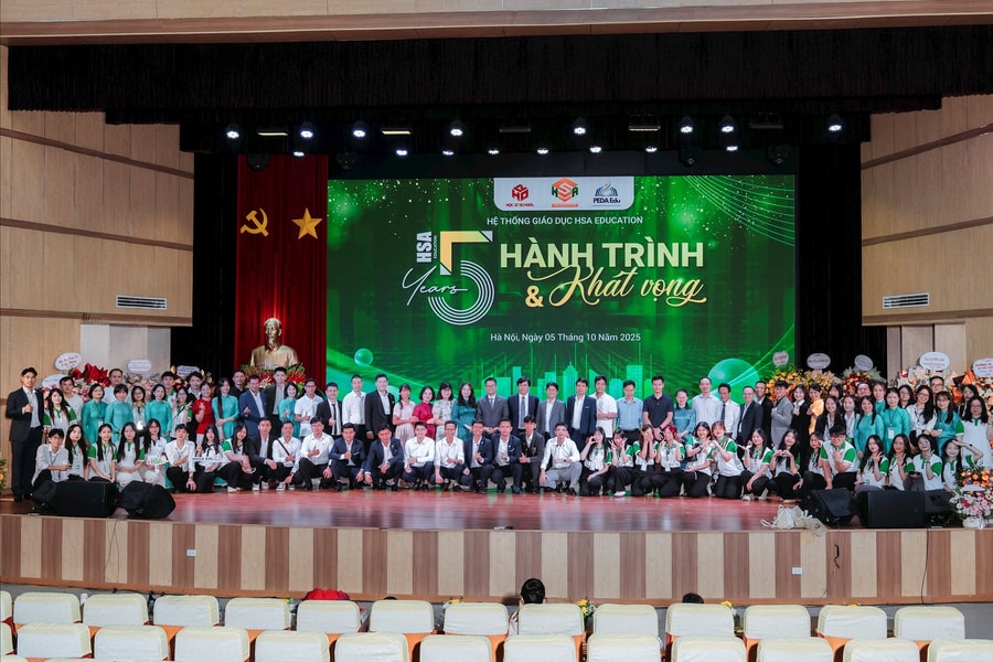 HSA Education quyết tâm giữ vững sứ mệnh kiến tạo tri thức, vươn mình trong 5 năm hành trình và khát vọng