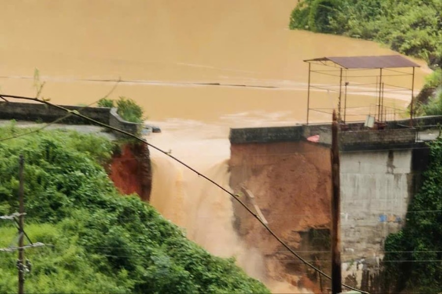 Vỡ đập Thuỷ điện Bắc Khê 1 ở Lạng Sơn