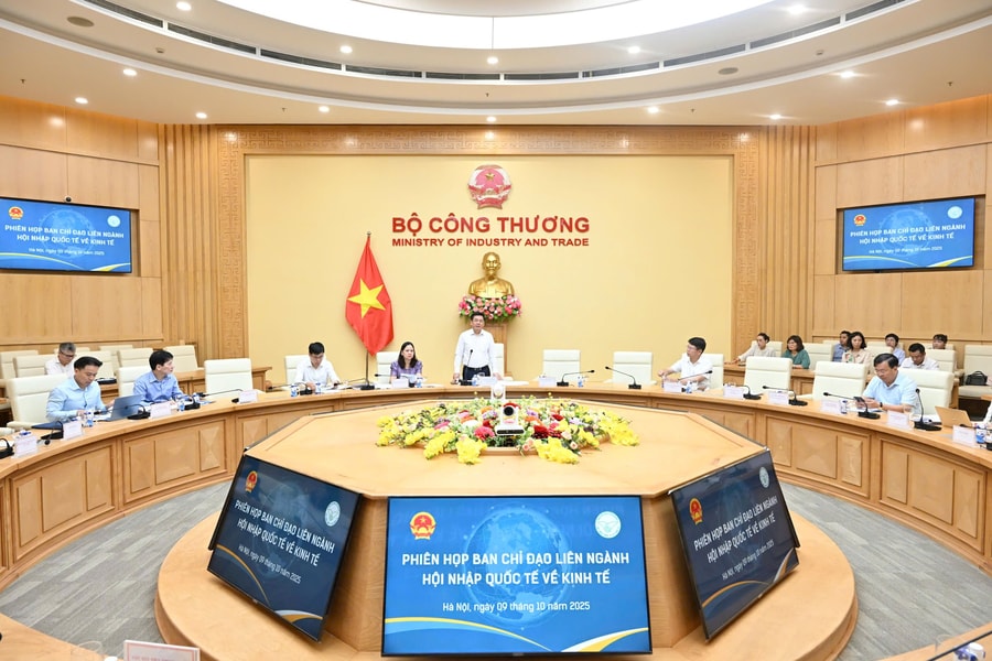 Ban Chỉ đạo liên ngành hội nhập quốc tế về kinh tế họp Phiên thứ nhất năm 2025