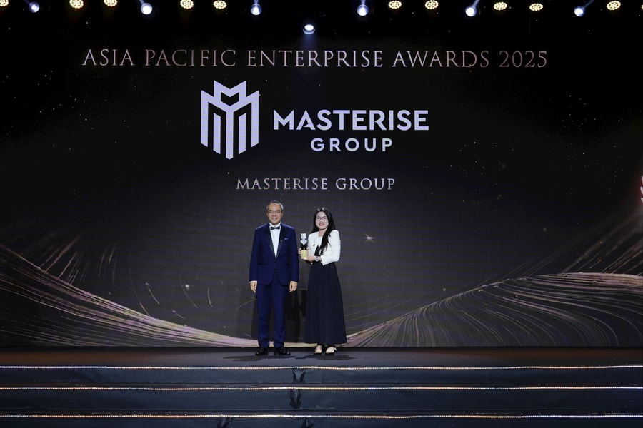 Chiến thắng "kép" tại giải thưởng Doanh nghiệp châu Á 2025, Masterise Group khẳng định tầm vóc doanh nghiệp và thương hiệu quốc tế
