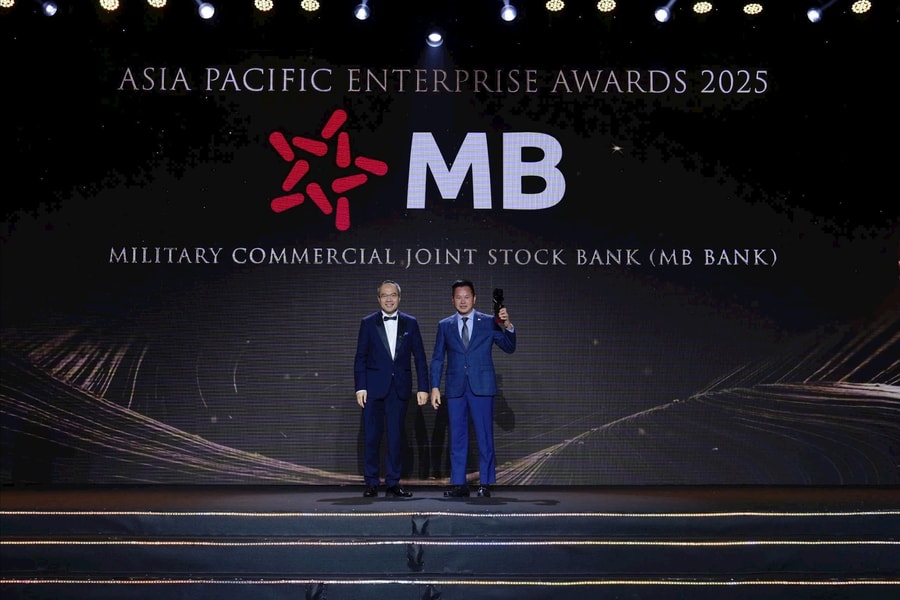 MB lần thứ sáu liên tiếp được vinh danh “Doanh nghiệp xuất sắc châu Á” năm 2025