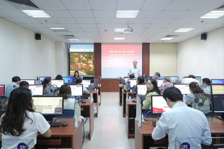 Văn phòng Đảng ủy Quốc hội tập huấn nghiệp vụ về Hệ thống thông tin điều hành tác nghiệp