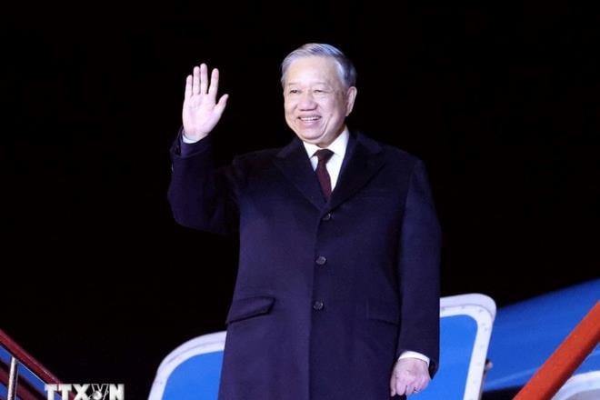 Tổng Bí thư Tô Lâm kết thúc tốt đẹp chuyến thăm cấp Nhà nước CHDCND Triều Tiên