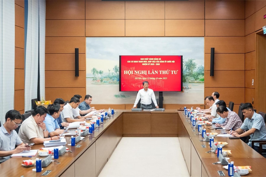 Đảng bộ Các cơ quan tham mưu, giúp việc của Đảng ủy Quốc hội kiện toàn cấp ủy, triển khai nhiệm vụ trọng tâm