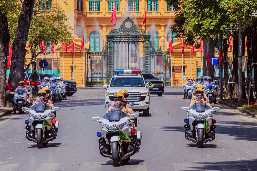 Phân luồng giao thông phục vụ Đại hội Đại biểu Đảng bộ TP. Hà Nội từ ngày 15-17/10