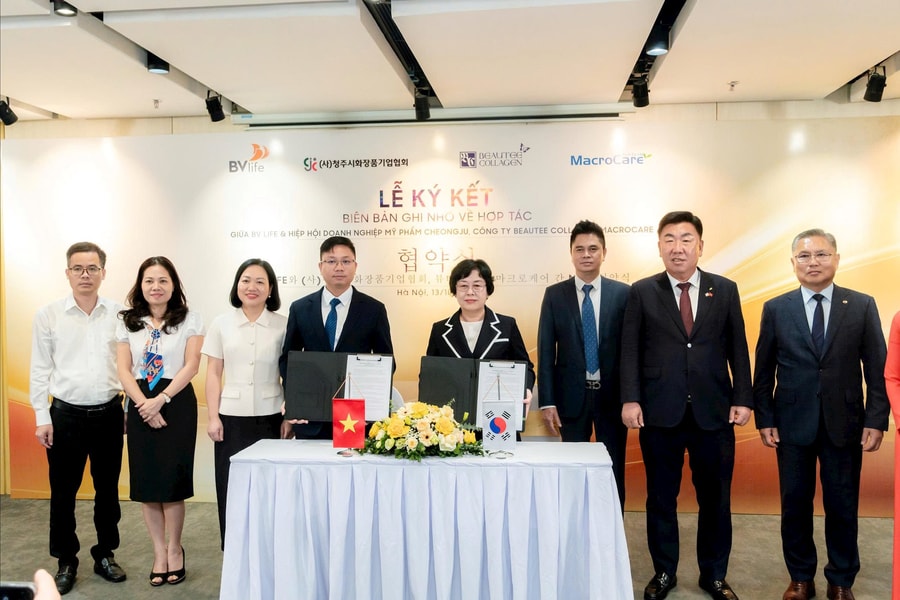 BV Life bắt tay 'Thung lũng Mỹ phẩm Hàn Quốc': Trà xanh Việt Nam vươn tầm chuỗi giá trị toàn cầu