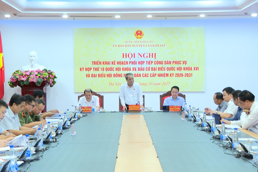 Tăng cường phối hợp tiếp công dân, bảo đảm an ninh, trật tự phục vụ Kỳ họp thứ Mười và bầu cử Quốc hội khóa XVI