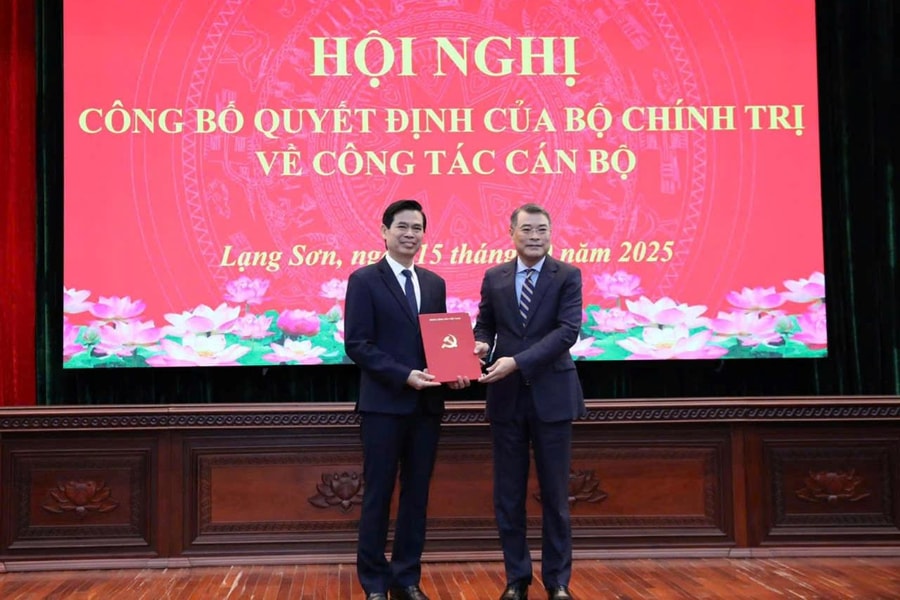 Ông Hoàng Quốc Khánh giữ chức Bí thư Tỉnh ủy Lạng Sơn