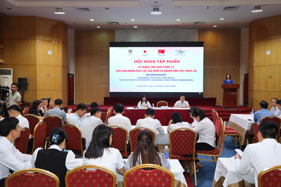 Tập huấn công tác trợ giúp pháp lý tại Thanh Hóa