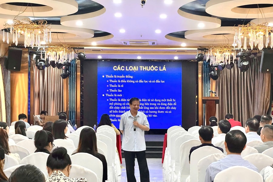 Tập huấn về phòng chống tác hại thuốc lá cho 400 cán bộ y tế tại Hải Phòng