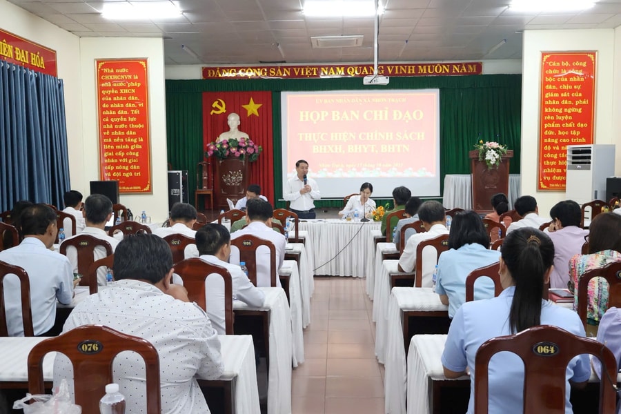 BHXH xã Nhơn Trạch, Đồng Nai nỗ lực triển khai nhiệm vụ 3 tháng cuối năm