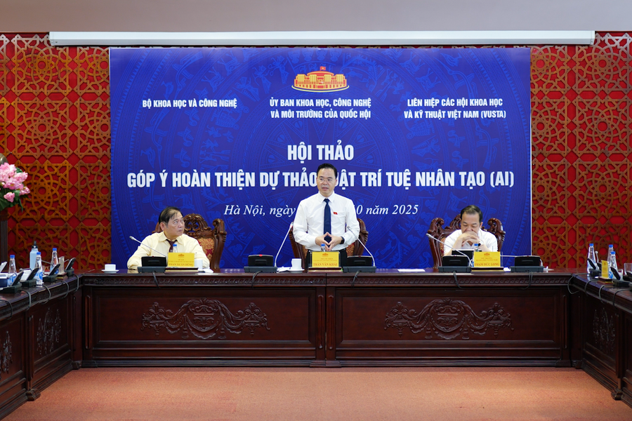 Hội thảo góp ý hoàn thiện dự thảo Luật Trí tuệ nhân tạo