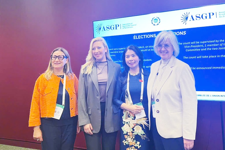 Phó Chủ nhiệm Văn phòng Quốc hội Việt Nam trúng cử Ban Chấp hành ASGP: Khẳng định uy tín, vị thế quốc tế của Quốc hội Việt Nam