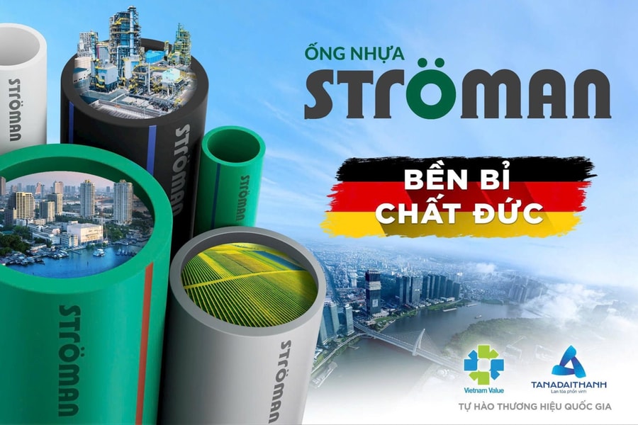 Ống nhựa Ströman: Bền bỉ chất Đức, nâng tầm công trình việt