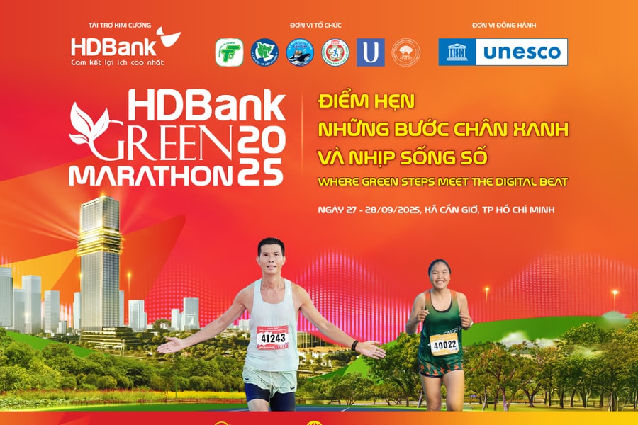 HDBank Green Marathon 2025 hứa hẹn đầy ắp trải nghiệm bất ngờ