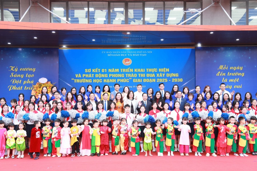Trường học hạnh phúc: Hà Nội thúc đẩy phát triển toàn diện cho học sinh, hướng tới Thành phố học tập toàn cầu