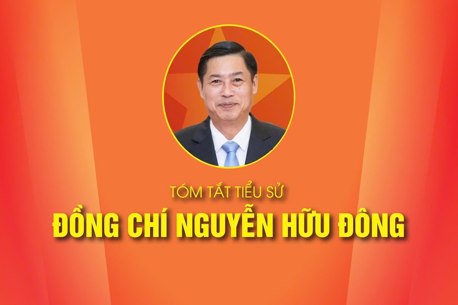 TÓM TẮT TIỂU SỬ ĐỒNG CHÍ NGUYỄN HỮU ĐÔNG