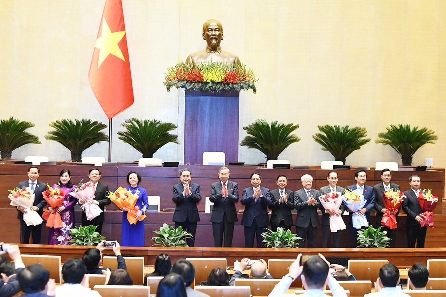 Quốc hội kiện toàn nhiều chức danh quan trọng trong bộ máy Nhà nước