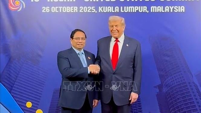 Công bố tuyên bố chung Việt Nam - Hoa Kỳ về khuôn khổ Hiệp định Thương mại đối ứng công bằng và cân bằng