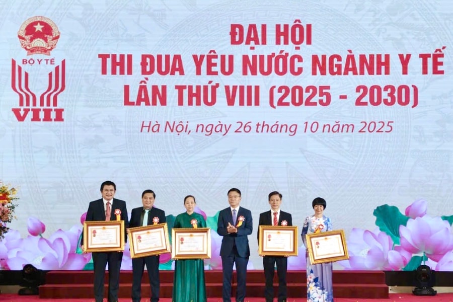 Đại hội thi đua yêu nước ngành Y tế lần thứ VIII (2025 – 2030): Tôn vinh và khẳng định quyết tâm hoàn thành xuất sắc nhiệm vụ
