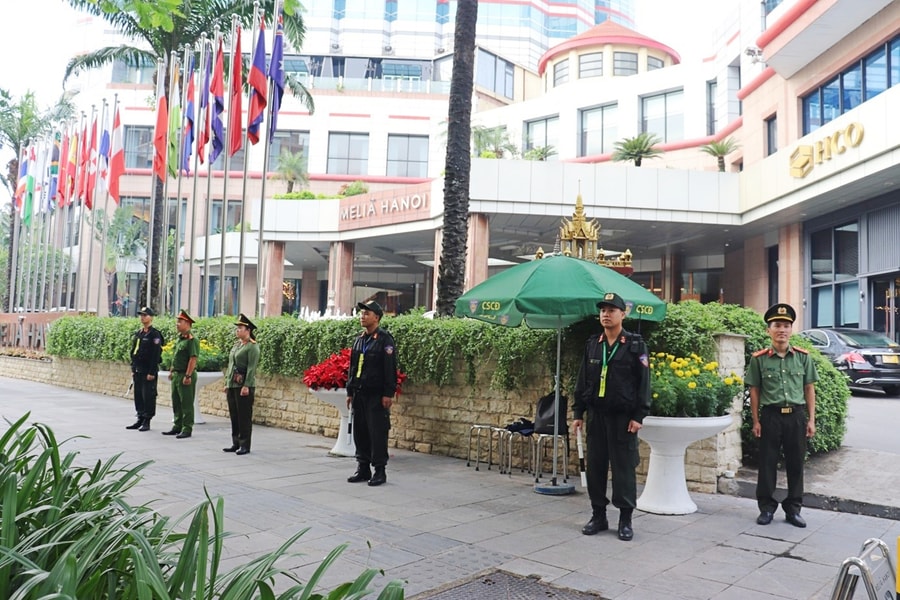 Bảo đảm an ninh tuyệt đối Lễ mở ký Công ước Hà Nội