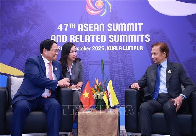 Thủ tướng Phạm Minh Chính gặp lãnh đạo các nước Brunei Darussalam, Malaysia, Timor Leste