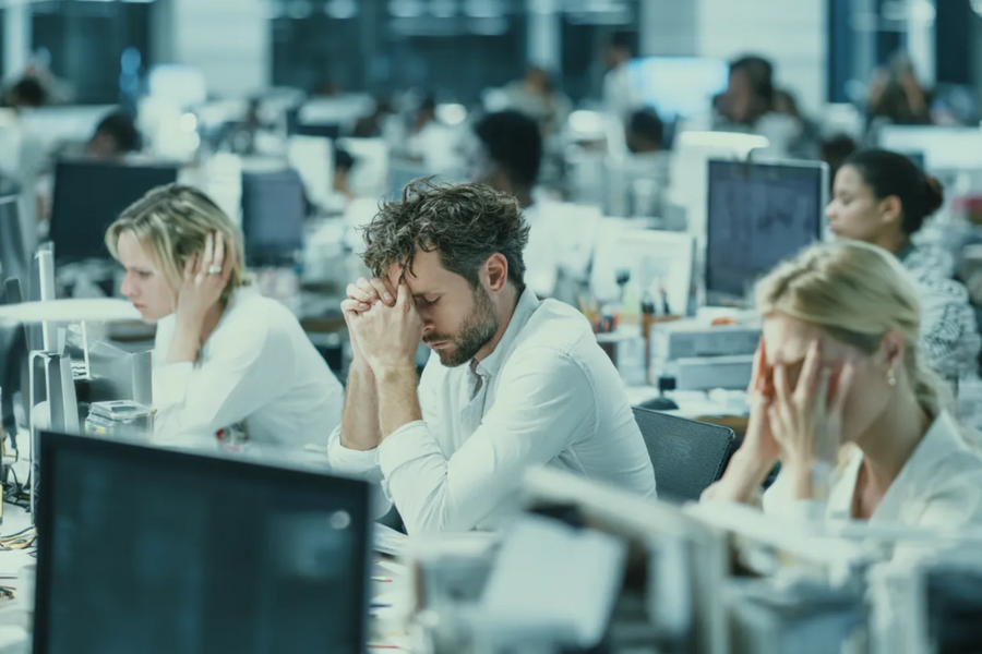 AI trỗi dậy, việc làm văn phòng lung lay