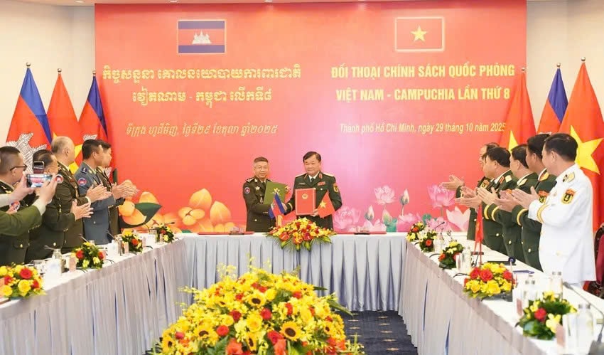 Đối thoại Chính sách quốc phòng Việt Nam - Campuchia lần thứ 8