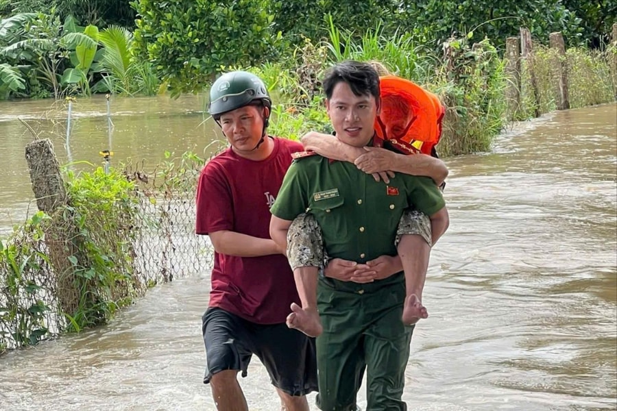 Công an Lâm Đồng chủ động ứng phó khẩn cấp trong mưa lũ