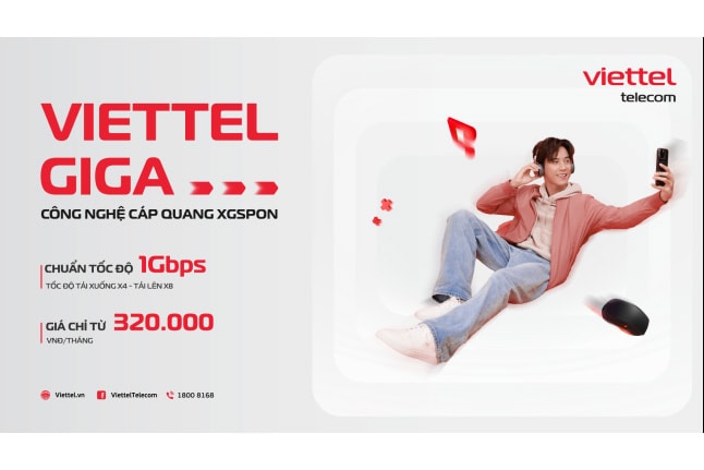 Viettel chính thức ra mắt gói cước GIGA – Siêu tốc độ cho mọi trải nghiệm