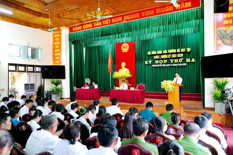 Hoạt động của Hội đồng nhân dân cấp xã, phường sau sáp nhập tại Hà Tĩnh: Nâng cao hiệu lực, hiệu quả, phát huy vai trò là cơ quan quyền lực Nhà nước ở địa phương