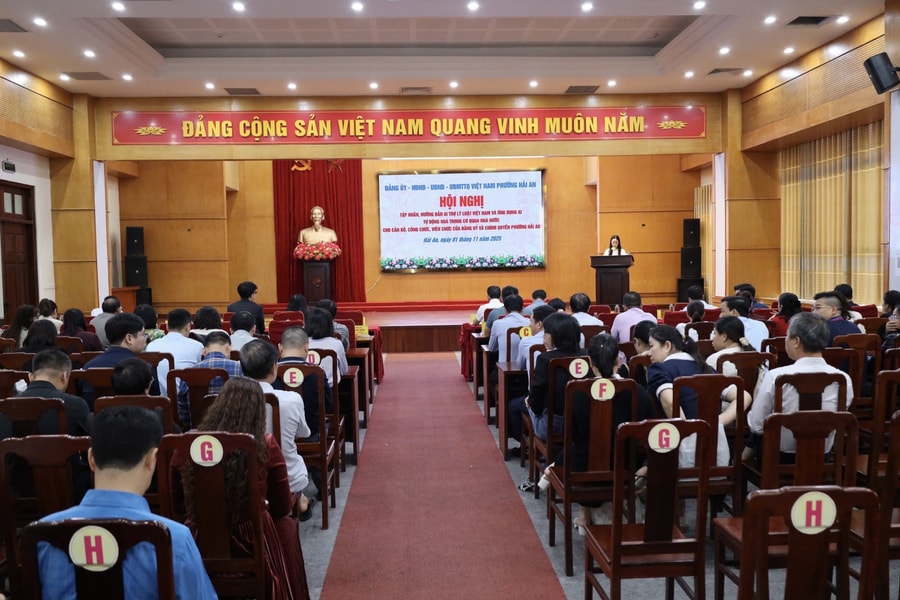 Hướng dẫn AI trợ lý Luật Việt Nam và Ứng dụng AI tự động hóa trong cơ quan nhà nước tại phường Hải An, Hải Phòng