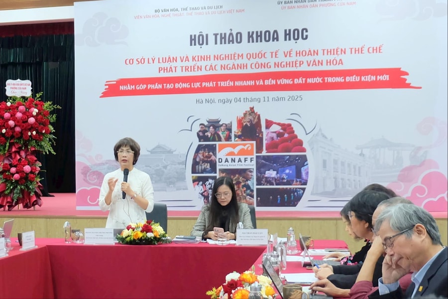 Hoàn thiện thể chế - "chìa khóa" khơi thông tiềm năng công nghiệp văn hóa Việt Nam
