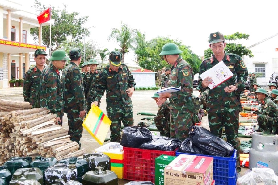 Đắk Lắk: Lực lượng vũ trang sẵn sàng cao nhất về người và phương tiện ứng phó bão