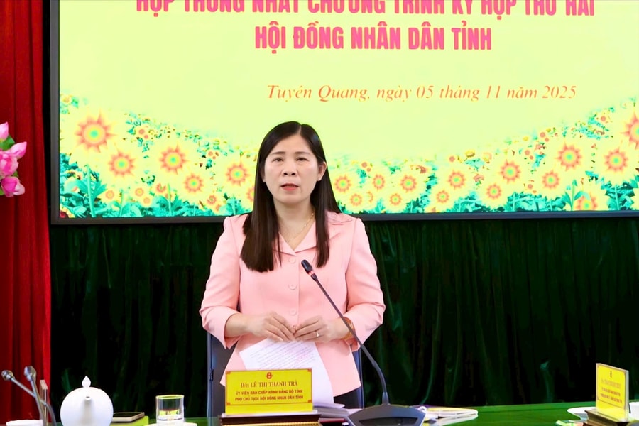 Tuyên Quang thống nhất chương trình Kỳ họp thứ Hai, HĐND tỉnh Khóa XIX