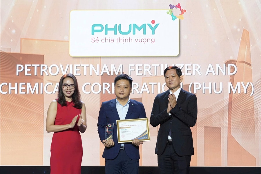 PVFCCo - Phú Mỹ lần thứ 5 liên tiếp được vinh danh "Doanh nghiệp vì cộng đồng"