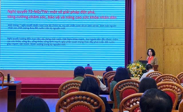 Bảo vệ, chăm sóc sức khỏe toàn dân là nhiệm vụ của cả hệ thống chính trị và toàn xã hội